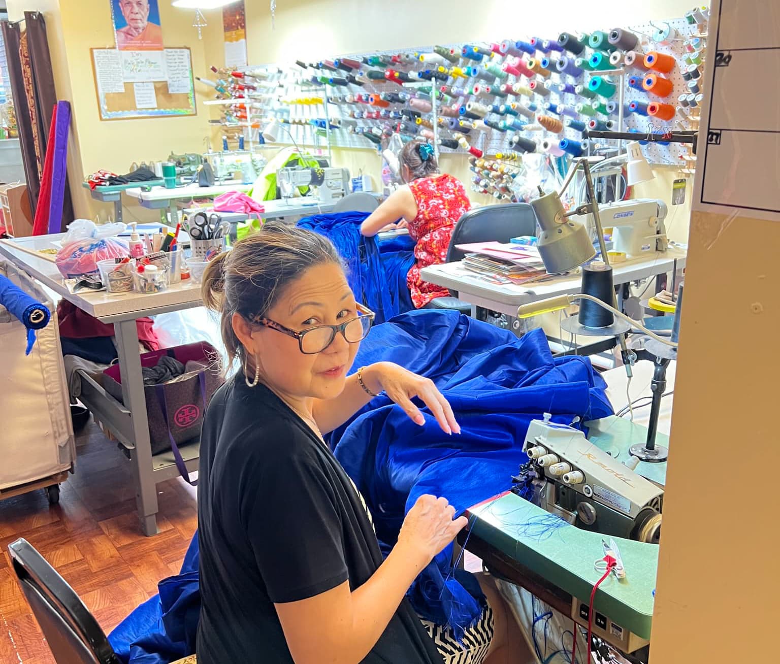 Master tailor performing clothing alterations in Smyrna TN